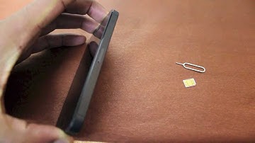 How To Insert or Remove Sim for iPhone 5