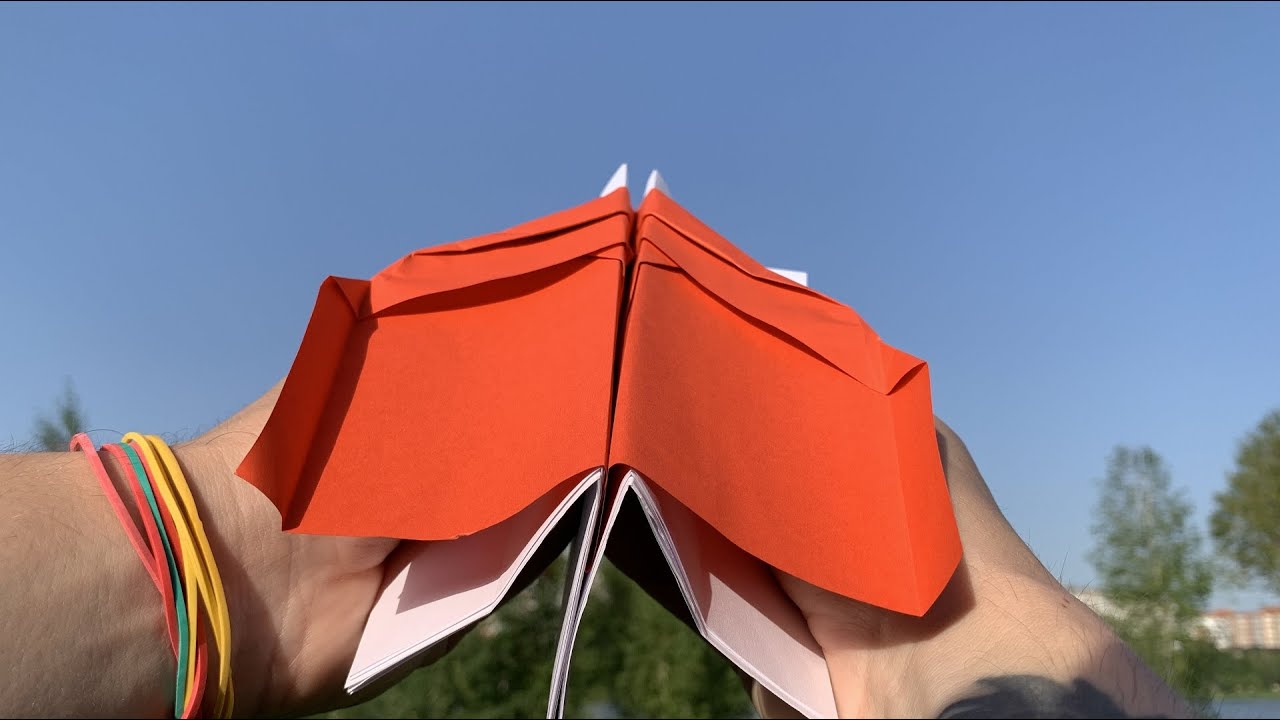 Best Paper Airplane Launcher How to Make a Paper Airplane Fly Far YouTube