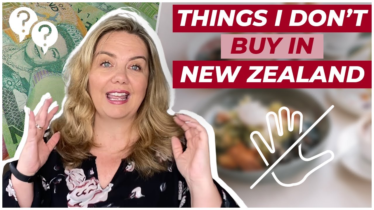10 things I DON'T Buy anymore now that I live in New Zealand!  Americans living in New Zealand.
