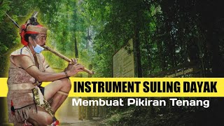 MERDU !!! Instrument Suling Dayak Bikin Ngantuk 🥱