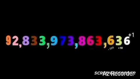 0 to 1 quadrillion with sound effects [1,024x speed]
