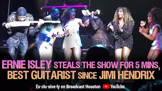 Video thumbnail of "ERNIE ISLEY Proves He's The BEST GUITARIST Since JIMI HENDRIX @ Isley Brothers Live Houston 2022"