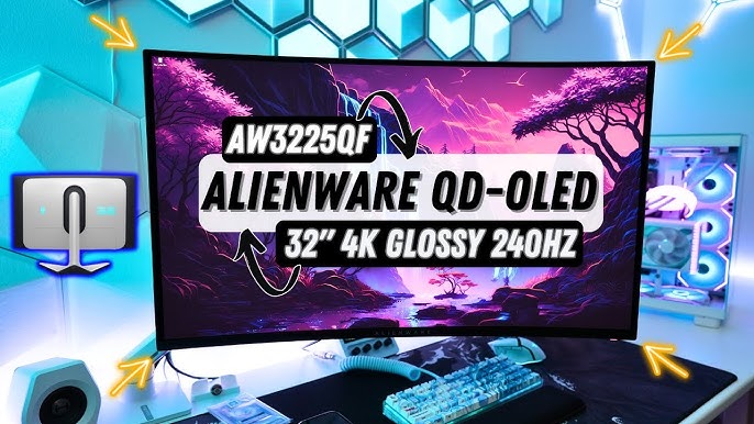 Alienware 32 4K QD-OLED Gaming Monitor - AW3225QF