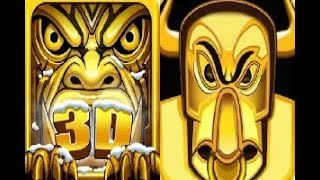 Temple Dash Run vs Agent Bull Run Endless Racing screenshot 4
