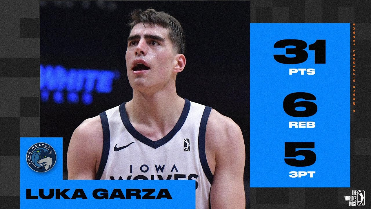 Iowa Basketball: Luka Garza signs two-way deal with Timberwolves