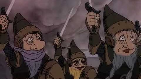 The Battle of Five Armies - All Kings unite | The Hobbit 1977 | Lord Of the Rings