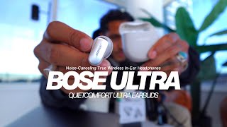 The NEW Bose QuietComfort Ultra Earbuds (first impression + Airpod Pro comparison)