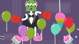 Sago Mini Robot Party | Make Cupcakes, Dance To Robot Music & Celebrate With Ballons Fun For Kids