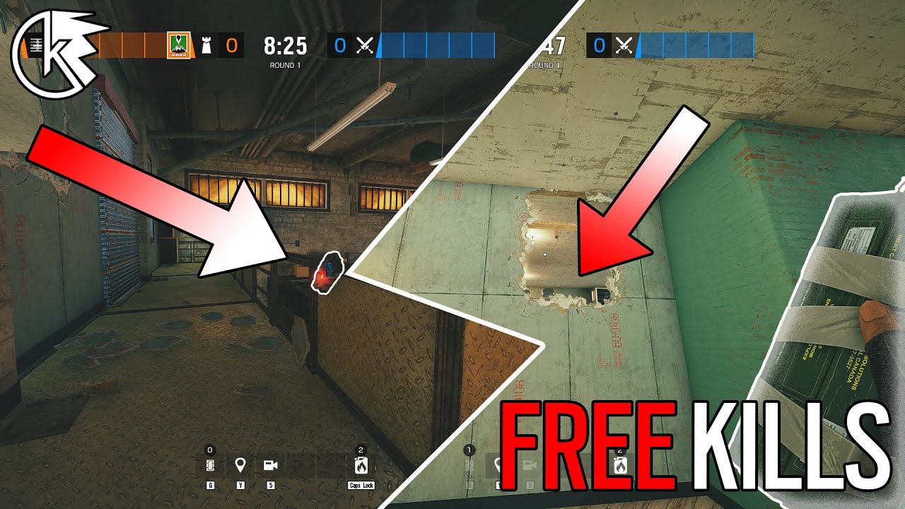 EASY and STRONG C4 Kills Rainbow Six Siege YouTube