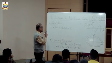 Lecture series "Basics of Nonlinear Dynamics I" by Professor M Lakshmanan, Bharathidasan University