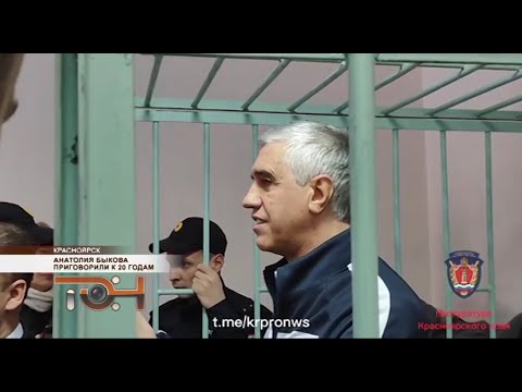 Анатолия Быкова приговорили к 20 годам