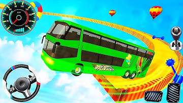 Mega Ramp Impossible Bus Stunt Driving 3D - Android Gameplay