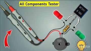 all components tester||transistor mosfet|| igbt capacitor and diode tester continuity tester