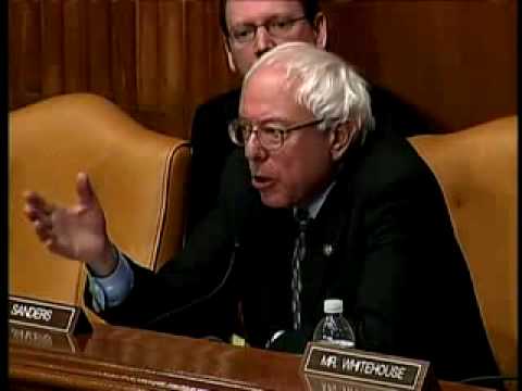 Senator Sanders asks Bernanke WHERE IS THE MONEY!!!