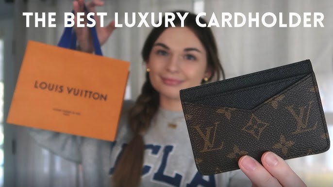 Louis Vuitton Double Card Holder with Hot stamp review 