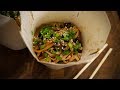 WOK лапша с сердечками.