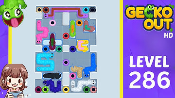 Gecko Out Level 286 Solution Walkthrough