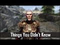 Skyrim: 5 Things You Probably Didn't Know You Could Do - The Elder Scrolls 5: Secrets (Part 12)