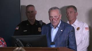 Senator Schumer Visits CVPH, Touts "Fend Off Fentanyl" Bill [full press conference]