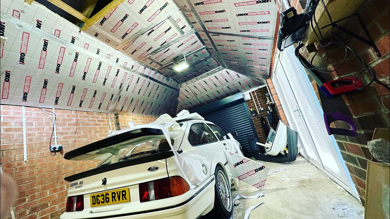 How and Why I insulated my Garage. - YouTube