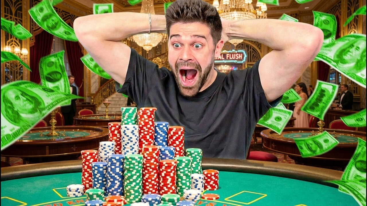 Getting INSANE HANDS Playing Ultimate Texas Holdem!