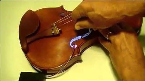 How to SET, REMOVE and RESET VIOLIN Sound Post Using VSP classic tool, the sound post mate