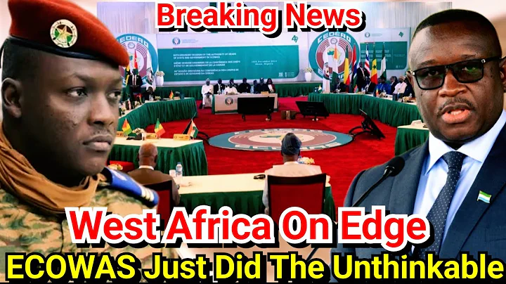 West Africa Just Entered A Critical Moment; ECOWAS Just Declared West Africa State Of Emergency