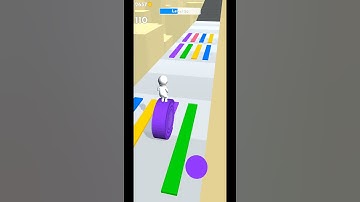 Layers roll - All Levels Gameplay Walkthrough (Android, IOS) Levels 6-7 #shorts