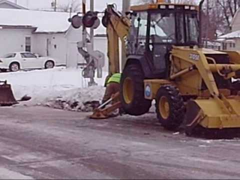 Knoxville water line break 011609 0001