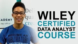 Be a Wiley Certified Data Analyst!