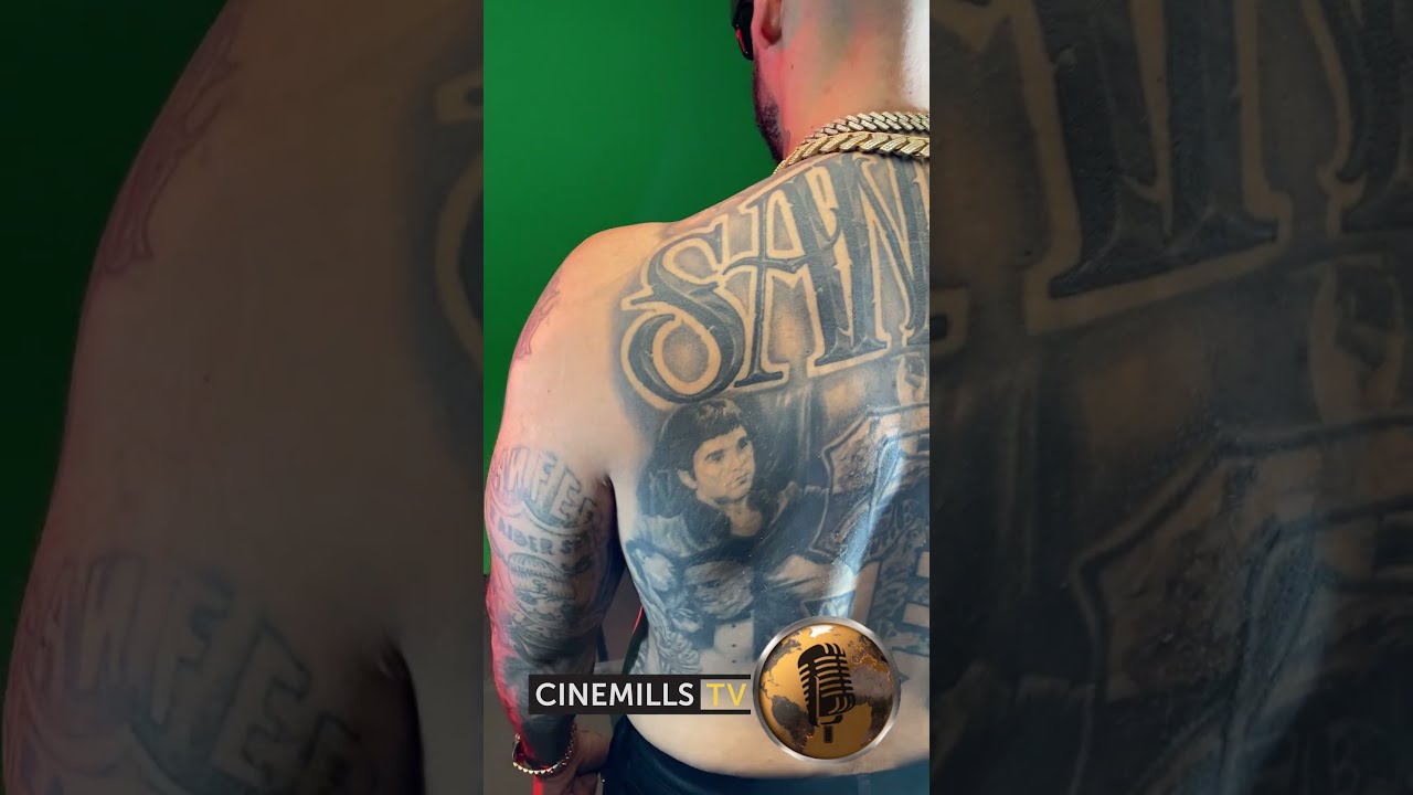 Compa Raider The Worlds Richest Podcaster Shows Off His Impressive Back Piece