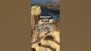 Gypsum | #geology #earthscience