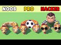 NOOB vs PRO vs HACKER in Cats & Dogs 3D