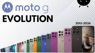 The EVOLUTION of Motorola Moto G Series 2013-2026