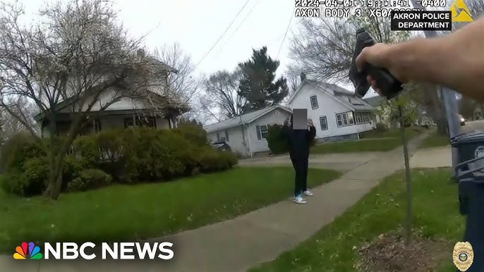 Akron Police Release Body Cam Video Showing Officer Shoot Teen Carrying Toy Gun