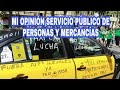 Mi opinión HUELGA DE TAXIS 😤 Transporte Servicio Público MERCANCÍAS🚚 y Viajeros🚕🚌