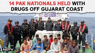 Drug Raid In Gujarat | Drugs Worth Rs 600 Crore, 14 Pakistanis Caught In Massive Op On The Sea