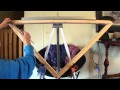 Continuous Strand Weaving On A Triangle Loom (part 1 of 3) Continuous Strand Weaving On A Triangle Loom (part 1 of 3)