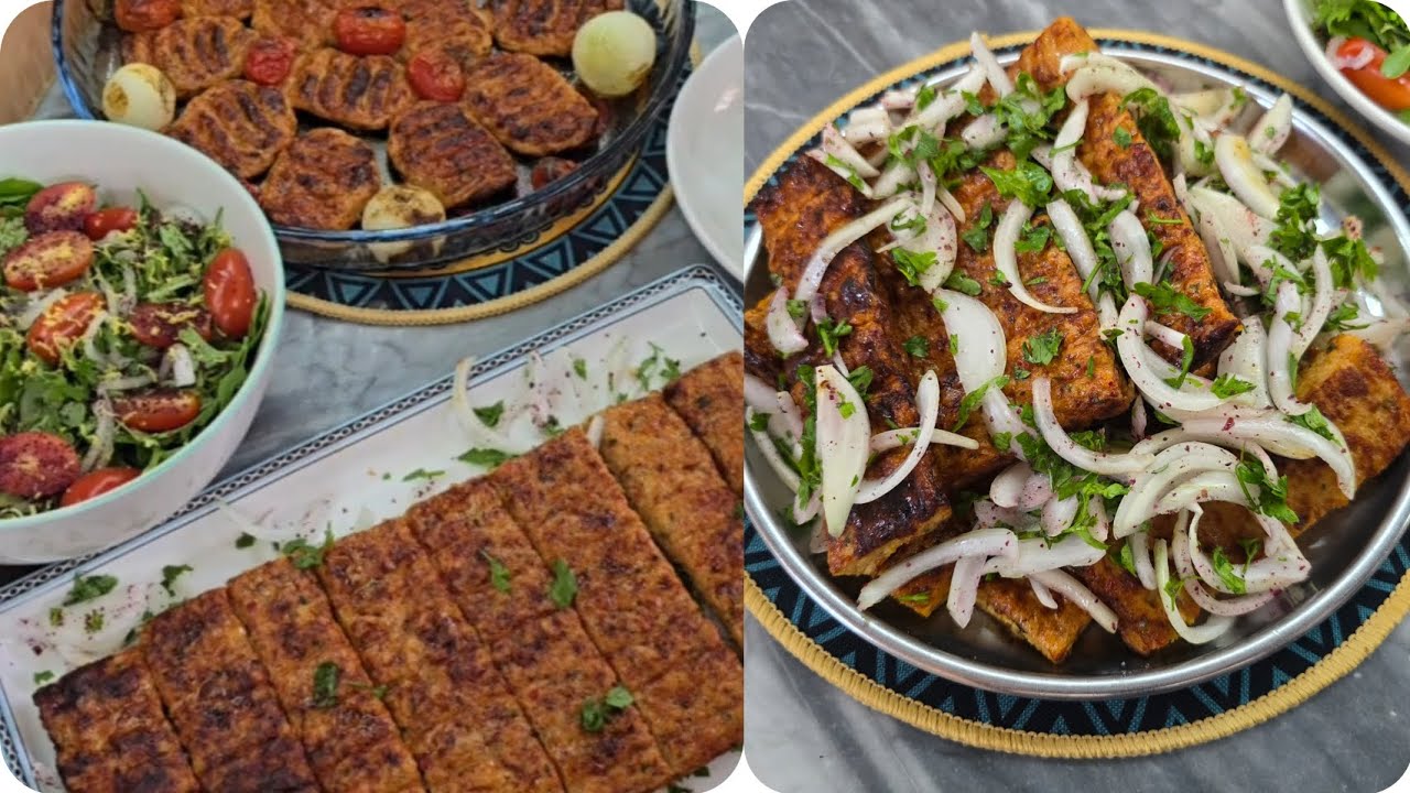 كفتة دجاج بالفرن باسهل وأسرع طريقة والطعم غرااااام 