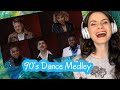 FIRST TIME Reaction to PENTATONIX Singing 90's Dance Medley *MUST SEE*