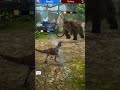 tiger vs woolly mammoth and aquilops เกม Jurassic world alive ครับ