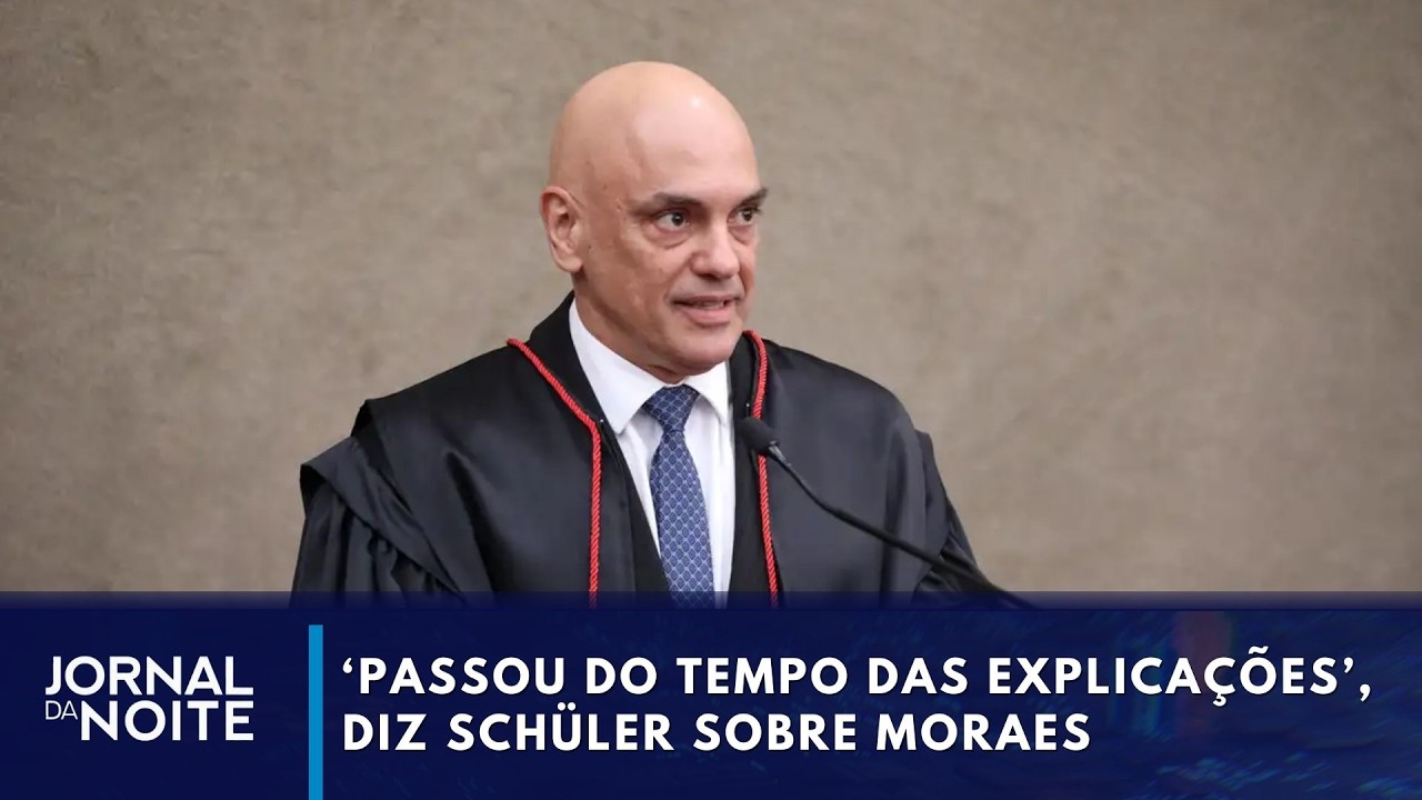 Fernando Schüler analisa cerco a Moraes: “Passou do tempo das explicações” | Jornal da Noite