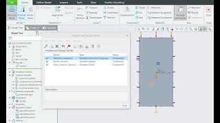 Dynamic Frequency Analysis | Creo Simulate | PTC
