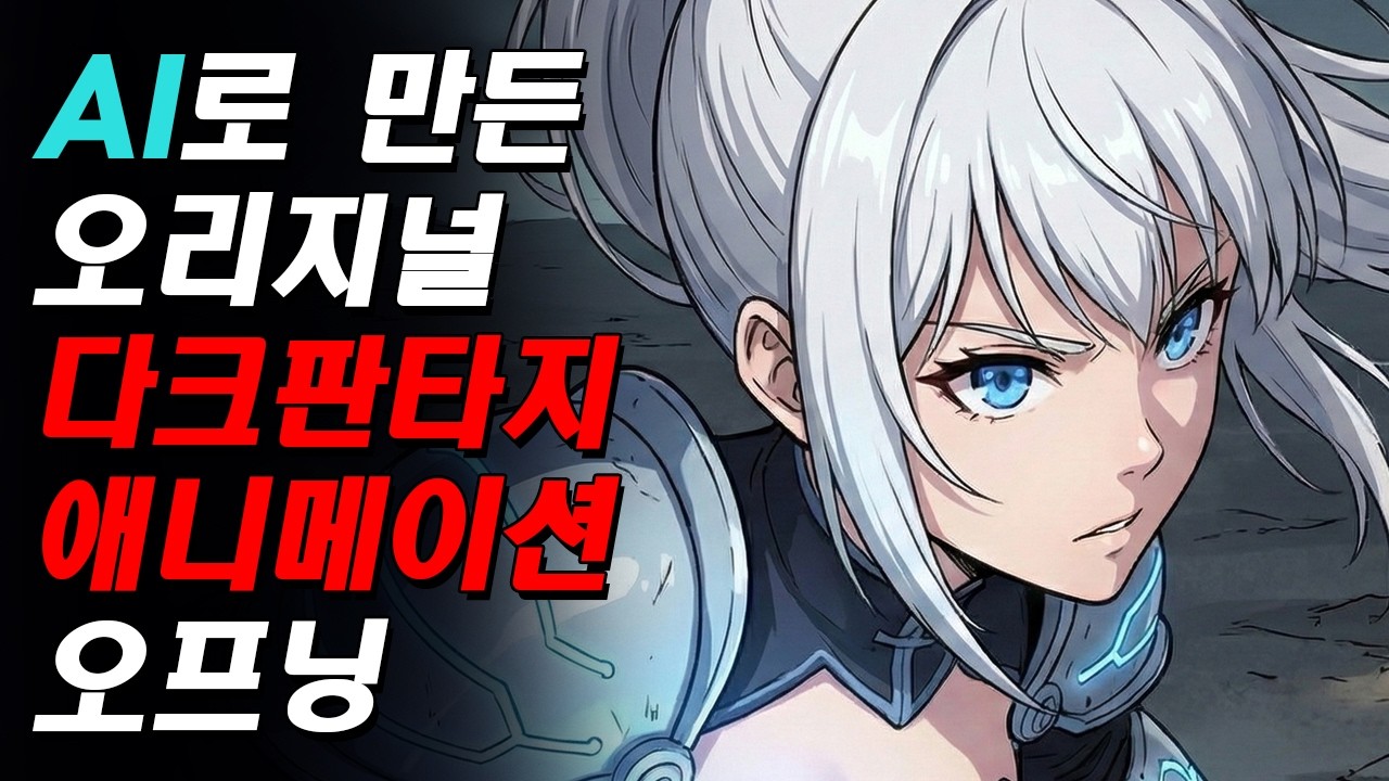 AI로 만든 다크 판타지 애니메이션 오프닝 [BREAK THE DOOM]