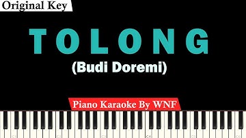 Budi Doremi - Tolong Karaoke Piano