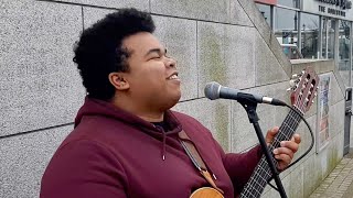 Video voorbeeld van "LA CAMISA NEGRA by JUANES | Fabulous Fabio | Public Acoustic Cover"