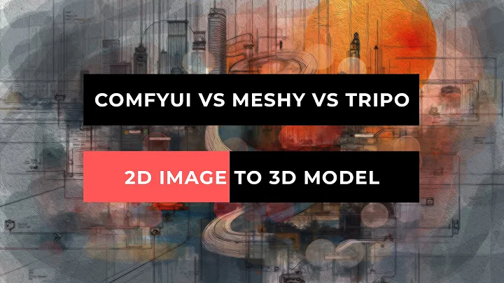 Image to 3D model-Comparison-ComfyUI vs Meshy vs Tripo #ai #comfyui #3d