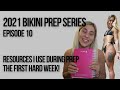 BIKINI PREP SERIES NPC|IFBB|PCA Ep.10 PREP RESOURCES YOU NEED|FIRST HARD WEEK OF PREP!