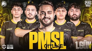 🔴ÖLÜM KALIM MESELESİ! PMSL OFFLINE 1. GÜN! PUBG Mobile