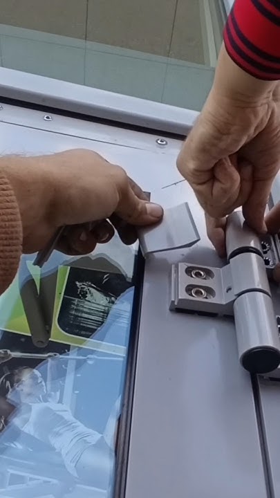 Тройная петля для алюминиевых дверей СТН-0611-10 в чем главный косяк? # ...